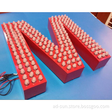 LED Exposed Luminous Letter
